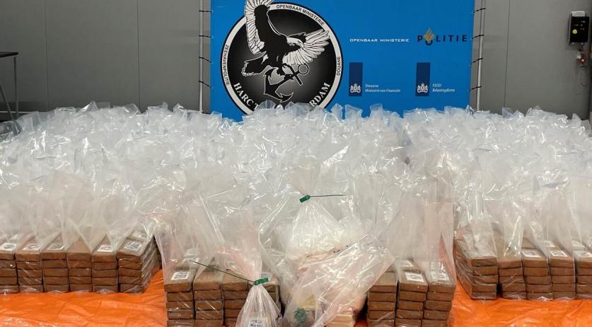 Over €210 million in cocaine intercepted at Rotterdam port
