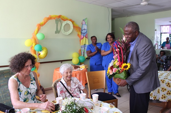 Mrs. Florentje da Silva Bakker celebrates 100th birthday