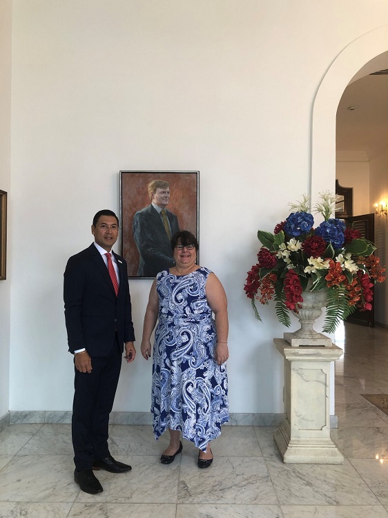 Swearing in of new member of the Court of Audit of Curaçao