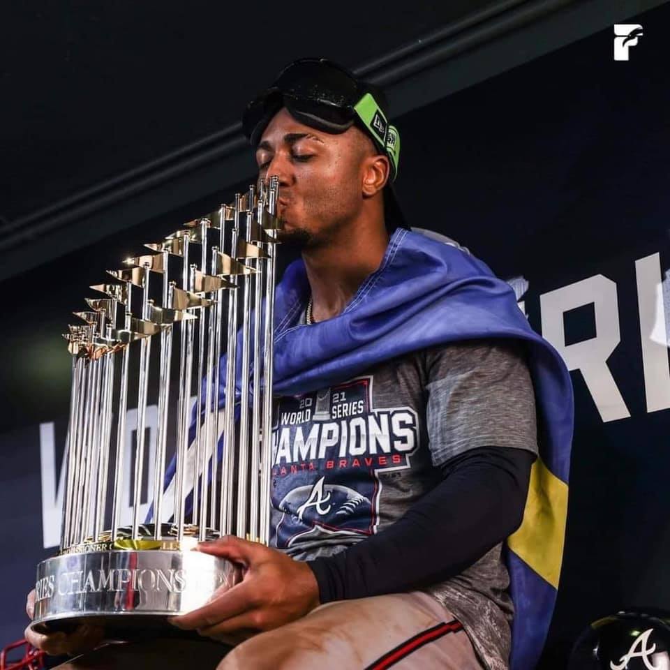 Curaçaoan wins the World Series with Atlanta Braves