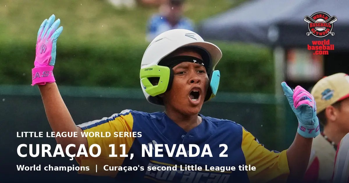 Curaçao Crowned Little League World Series Champion After Dominant 11-2 Victory Over Nevada