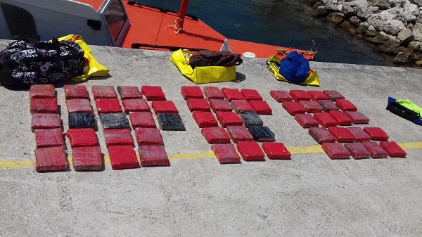 Fishing boat with presumed drugs on board