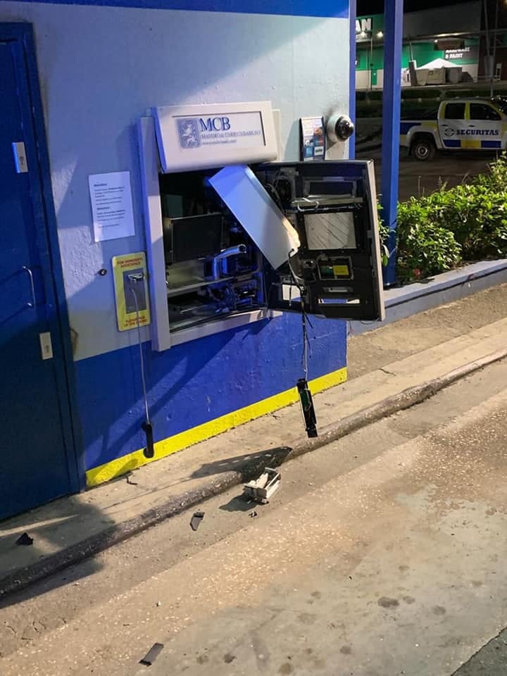 Two ATM machines blown up