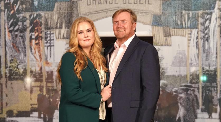 Princess Amalia appears in public for first time following threats