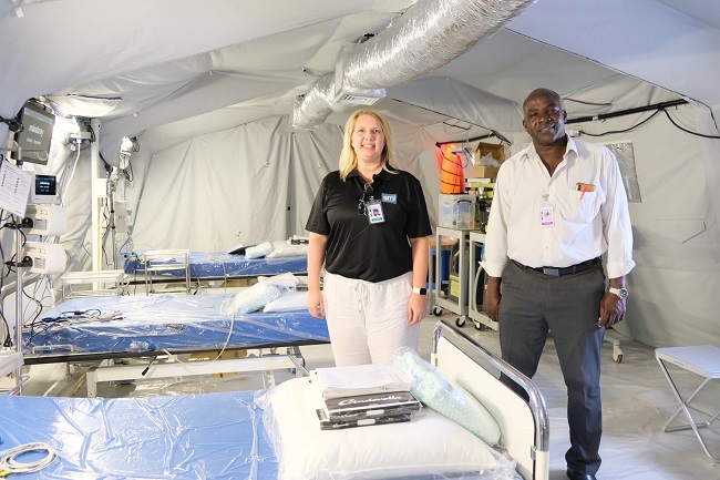 St. Maarten: AMI medical team assists SMMC in COVID-19 response