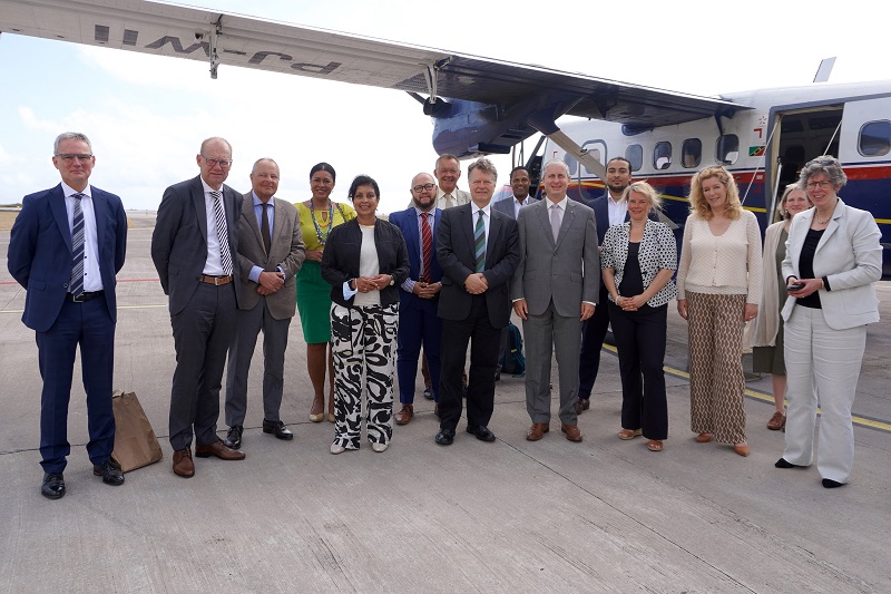 Dutch Parliament visits Saba