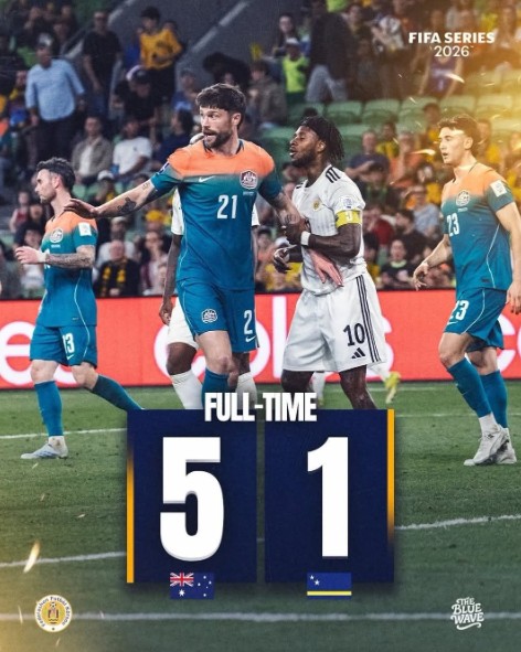 Curaçao Concludes FIFA Series Without Win After Heavy Defeat to Australia