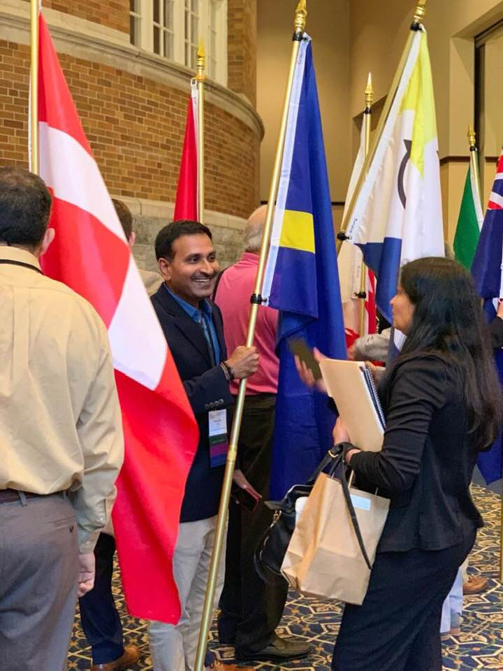 Avalon's Dean represented Curacao at IAMSE conference, USA