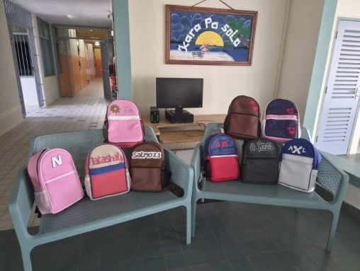 JJIC Youth Design Their Own Back-to-School Bags in Creative Rehabilitation Project