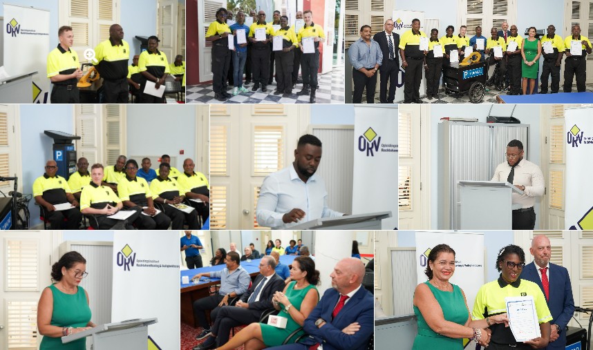 Nine Securitas Parking Controllers Receive BAVPOL Diplomas