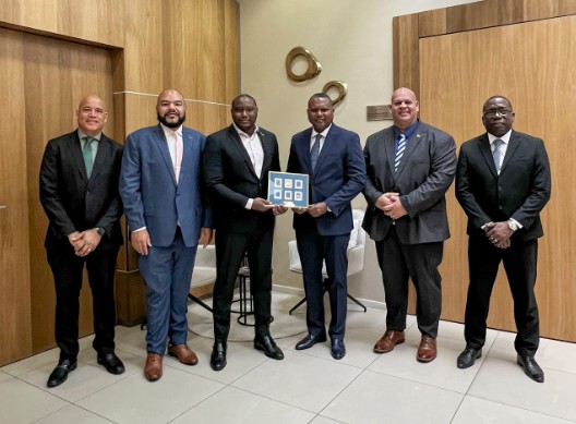 Council of Ministers Receives First ‘The Blue Wave’ Stamp Series Celebrating Curaçao’s World Cup Debut