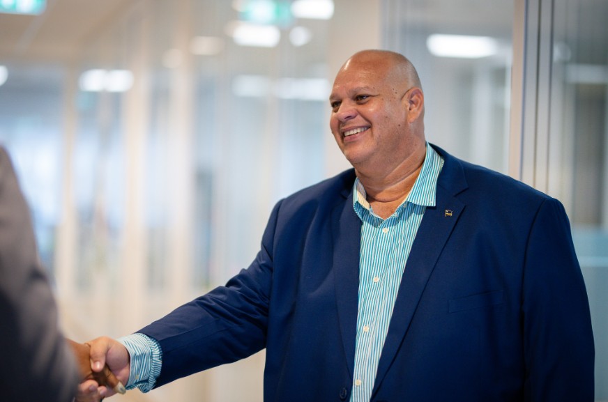 Minister Boekhoudt Pays First Working Visit to Ministry of Public Health, Environment and Nature