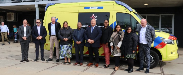 Minister Boekhoudt Moves Forward with Modernization of Ambulance Care in Curaçao