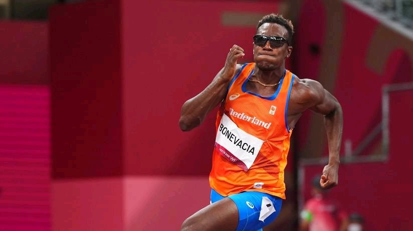 Bonevacia wants children to get inspiration from his final place at 400 meters