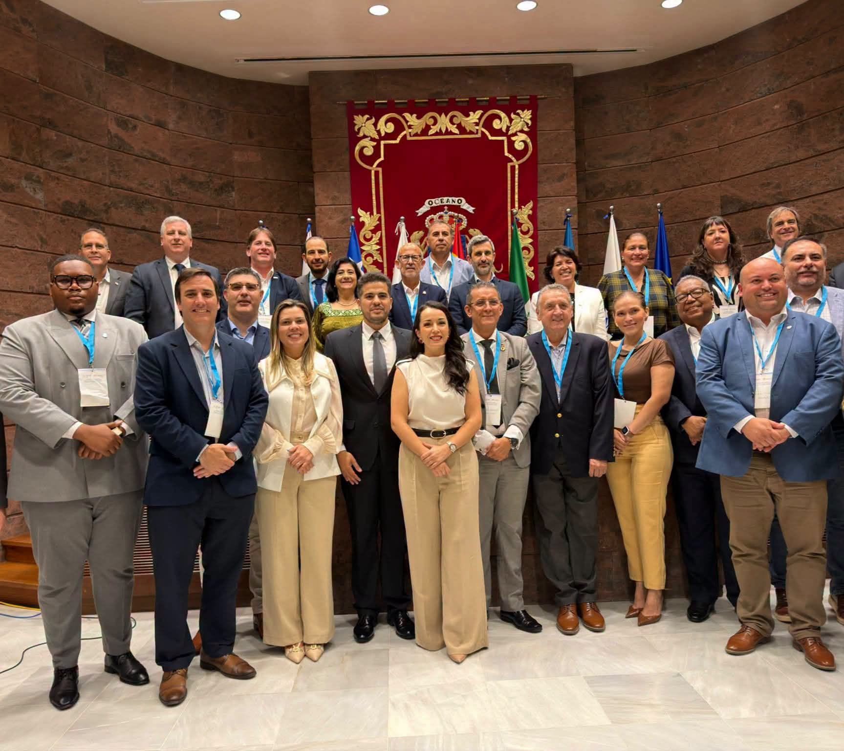 Curaçao Parliament President Fergino Brownbill Participates in 17th EuroLat Plenary Session in Tenerife