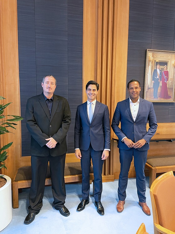 Saba delegation meets with Dutch Minister of Climate and Energy