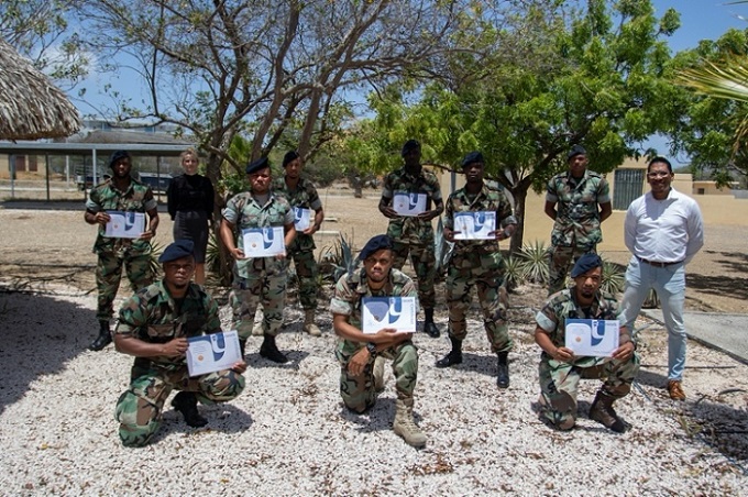 Corona-proof MBO training completed at Defense