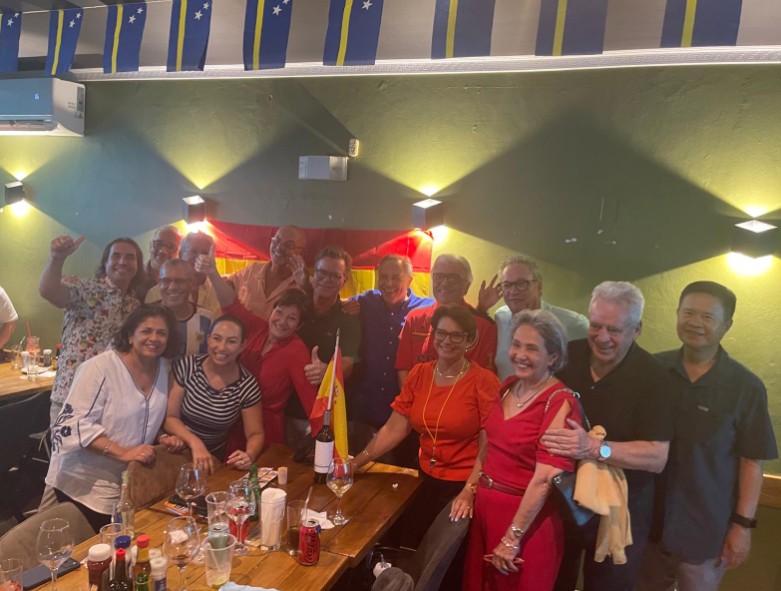 Diplomatic Community Celebrates Spain's World Cup Victory at Corps Consulaire Watch Party