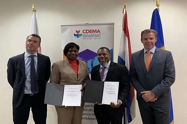CDEMA signs MoU with the government of the Kingdom of the Netherlands