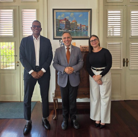 CGA Board of Directors Pays Courtesy Visit to the Governor of Curaçao