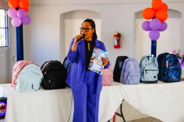 Minister America-Francisca Launches ‘Bario ta Famia’ with Back-to-School Support for Children