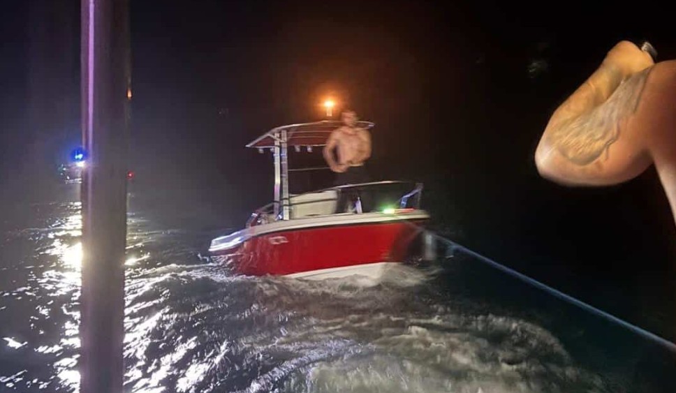 Boat Rescued After Running Aground Near Santa Barbara Entrance