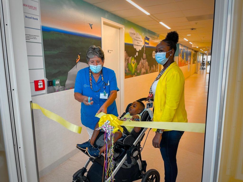 New mural in the children's ward of CMC