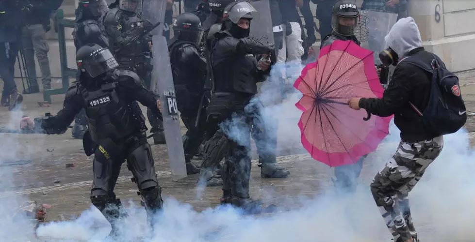 Global calls for calm as Colombia deploys 'excessive force'