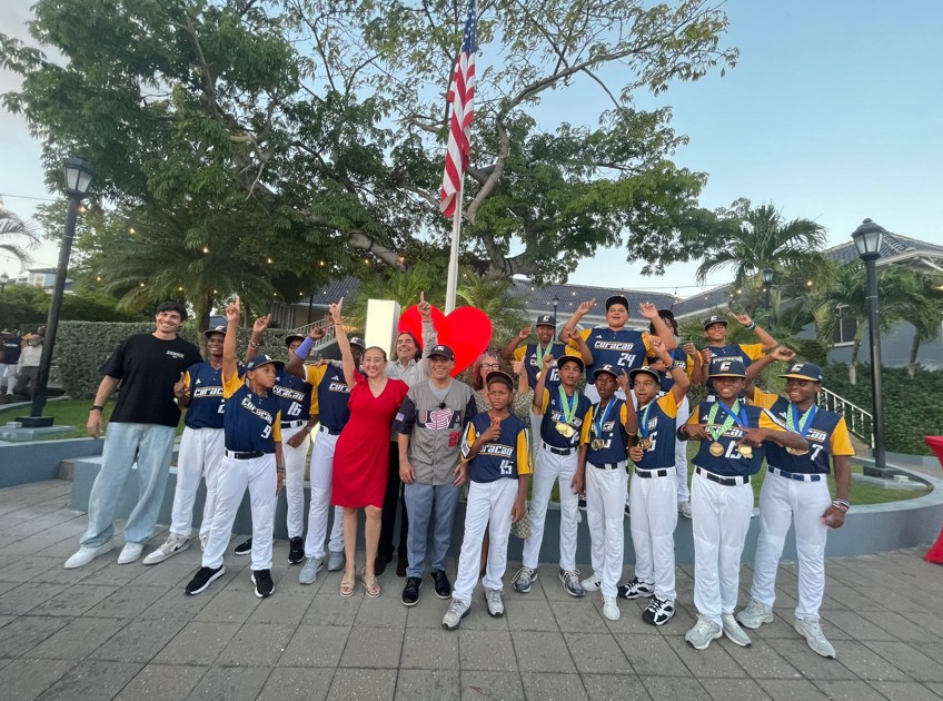 Consular Corps and U.S. Consulate Honor Curaçao’s Little League World Champions