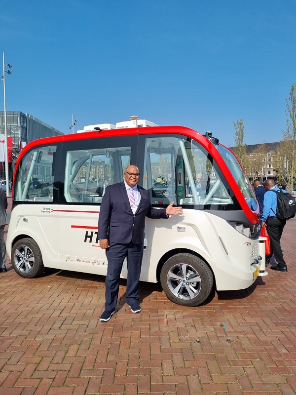 Minister Cooper visits Intertraffic 2022