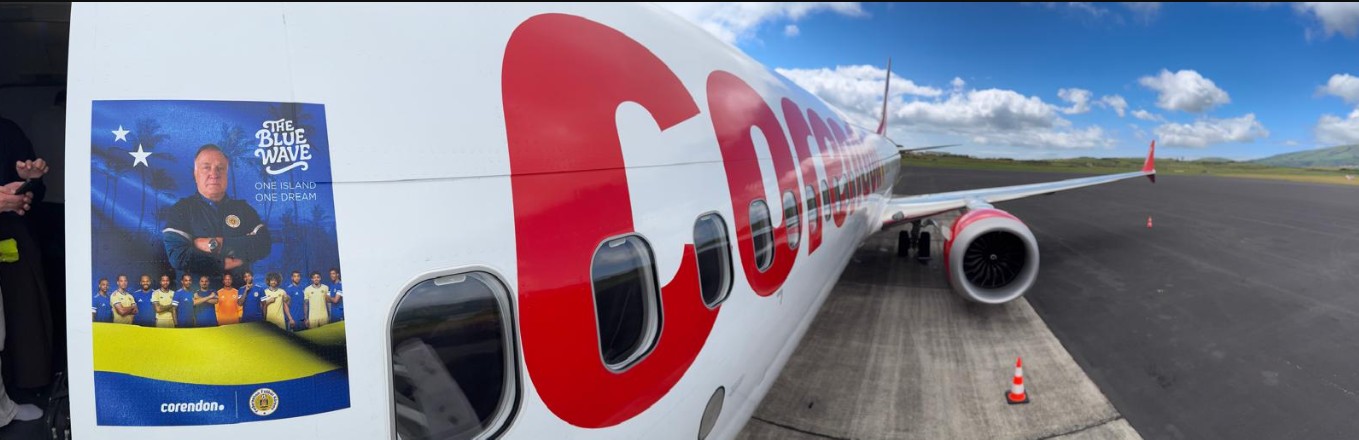 Corendon Deploys Special ‘Blue Wave’ Aircraft for Curaçao’s Historic World Cup Journey
