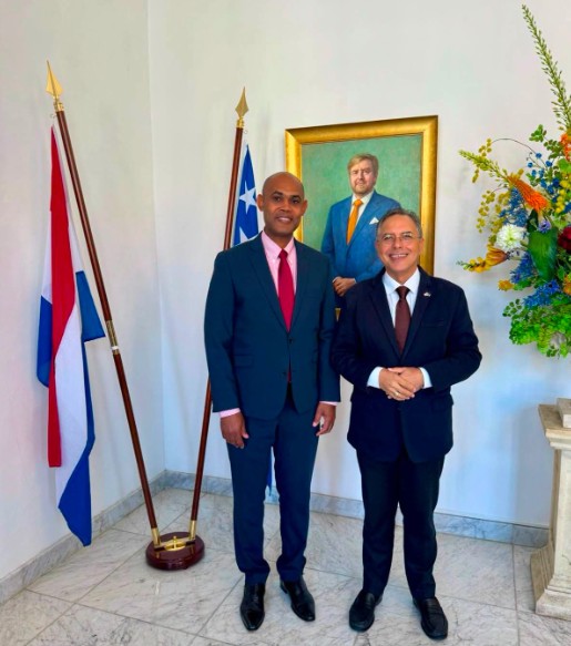 Governor De Kort Receives New President of the Joint Court of Justice
