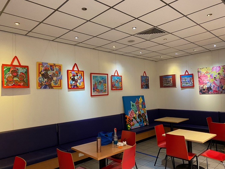 Art for CliniClowns, art with a smile!