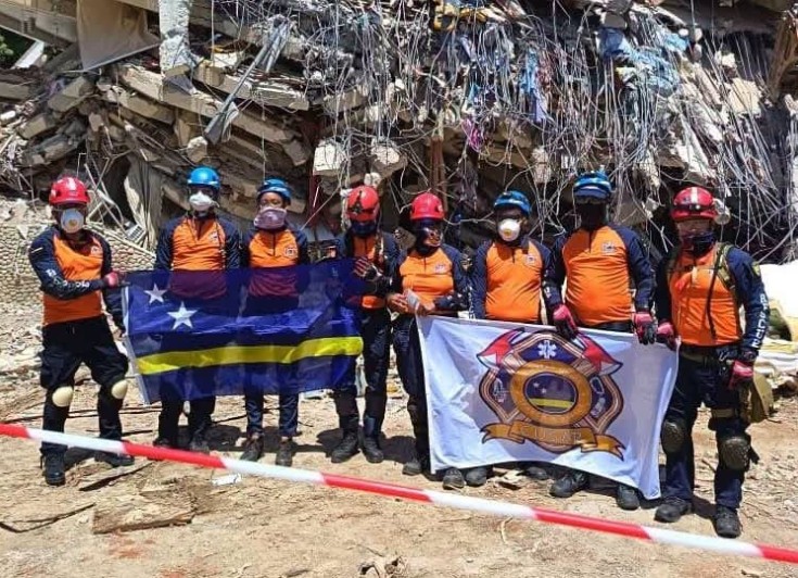 Curaçao Urban Search and Rescue Team Arrives in Venezuela's Disaster Zone