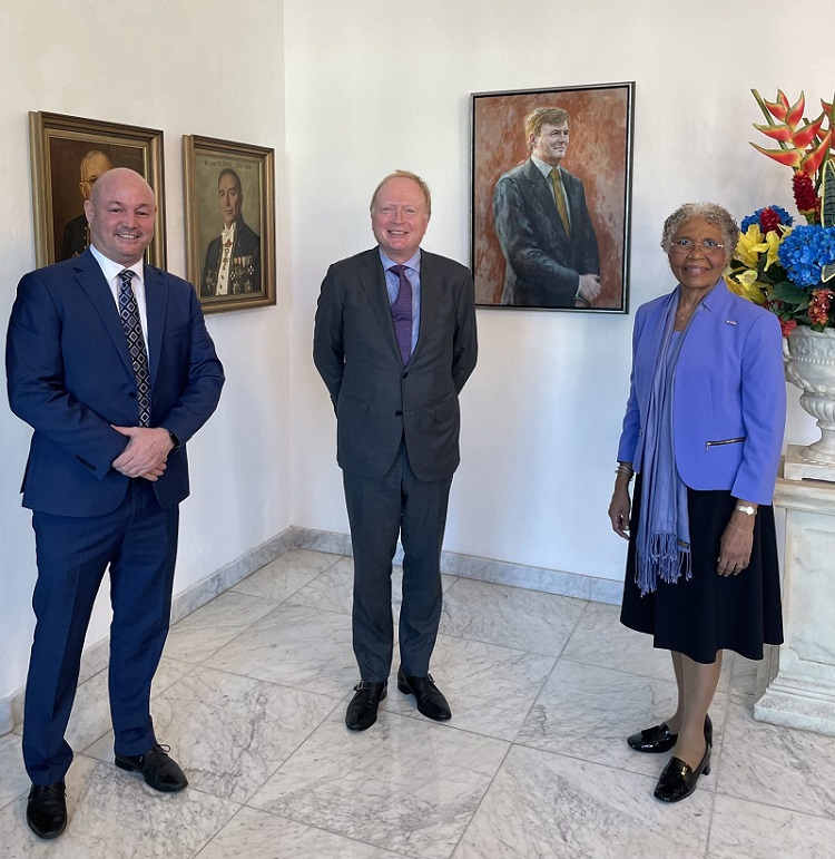 CEO Deloitte Netherlands visit the Governor