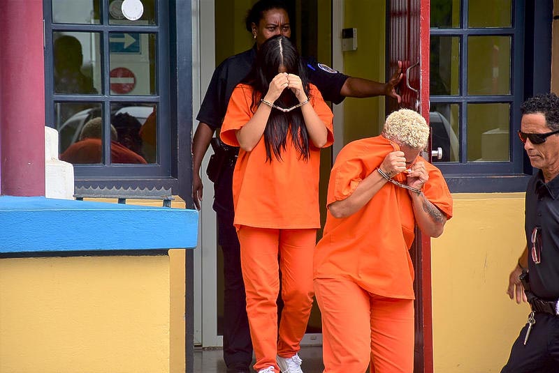 Four arrested in trafficking in women