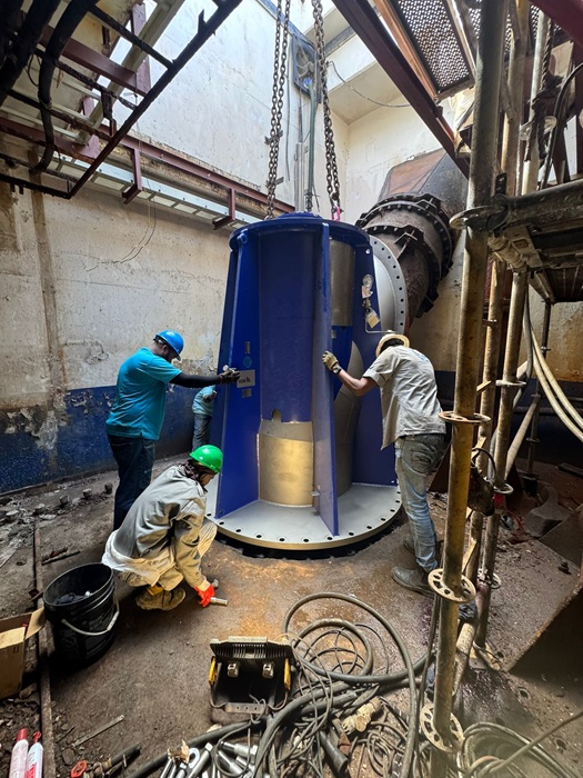 Curaçao Drydock Reaches Major Milestone With Installation of New Antilla Dock Pumps