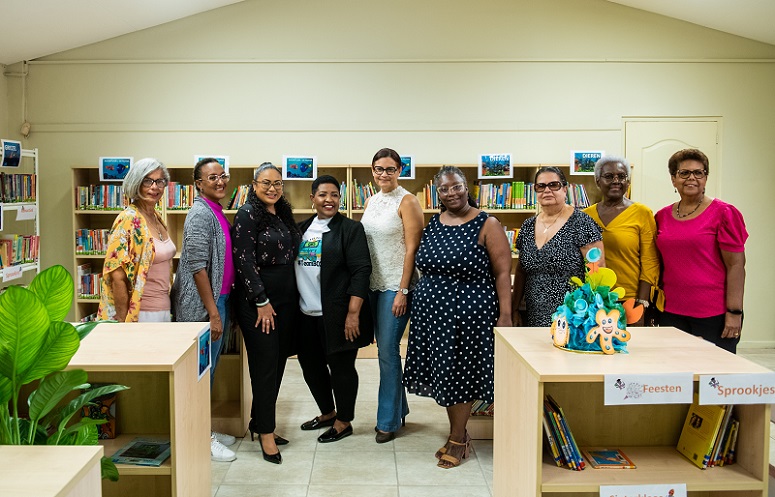 Orco Bank contributes to a new Inky Binky Bib library at Berg Carmel College