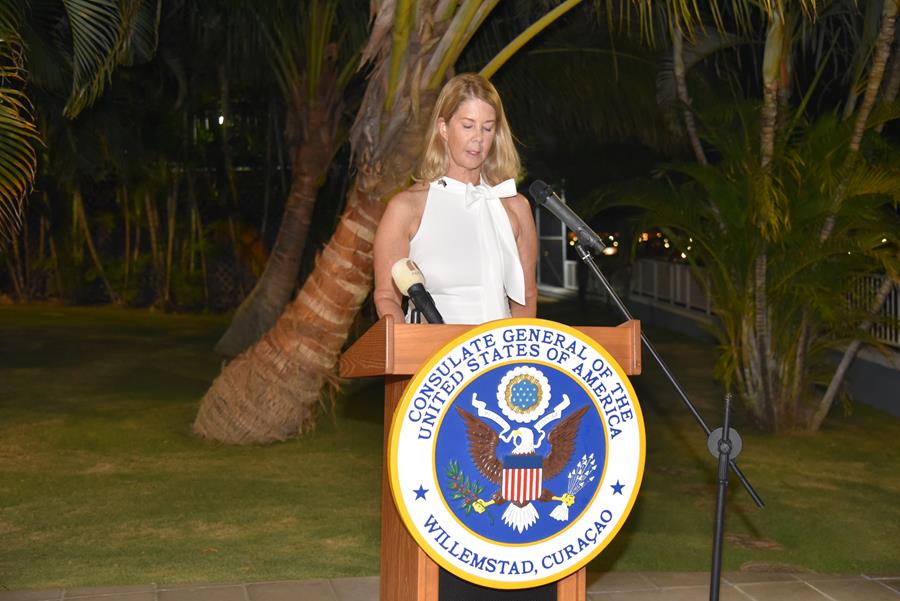 U.S. Consul Margy Bond hosts U.S. Independence Day reception at Roosevelt House