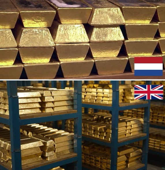 Dutch Central Bank Moves 86 Tonnes of Gold From North America to London Amid Geopolitical Unrest