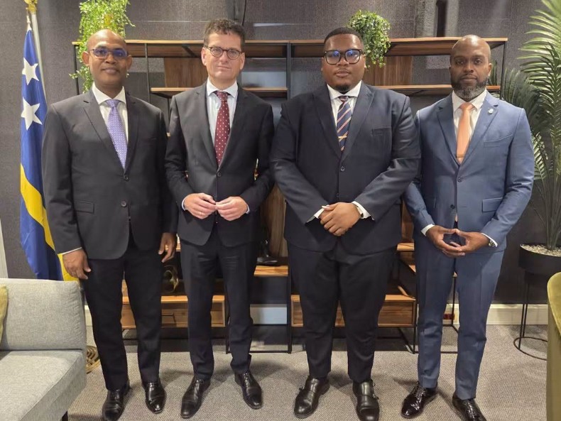 Dutch Supreme Court Prosecutor General Meets Curaçao Parliament President