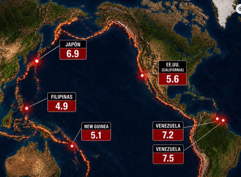 Unusual Wave of Earthquakes Shakes Multiple Regions of the World, Experts Say Events Are Not Connected