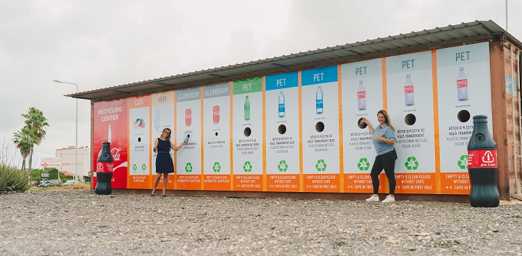 Esperamos Supermarket and Coca-Cola open Recycling Center