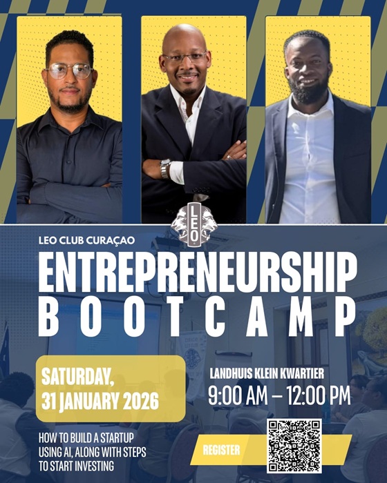 Leo Club Curaçao Hosts Second “Entrepreneurship Bootcamp” for Young Professionals