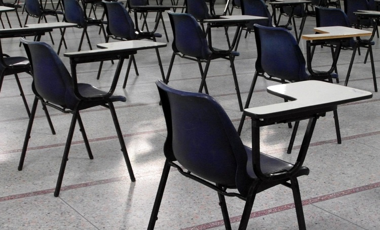 Final exam continues for students who have not yet passed