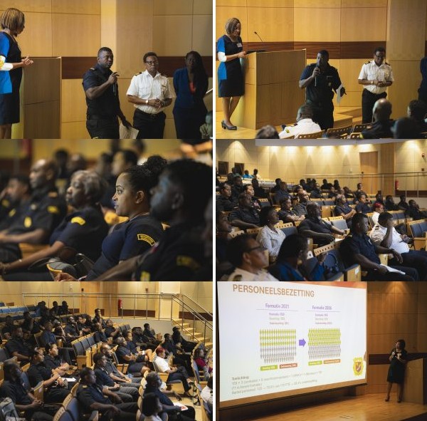 Curaçao Fire Department presents modernization plan to personnel