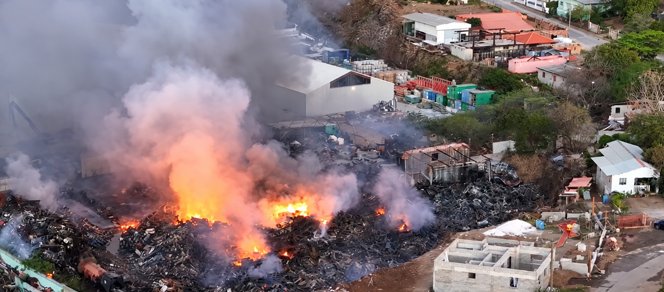 Schools in Buena Vista and Heintje Kool Advised to Close Friday Due to Major Fire