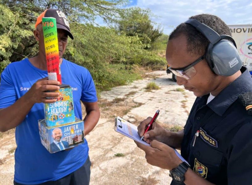 Annual fireworks testing begins in Curaçao