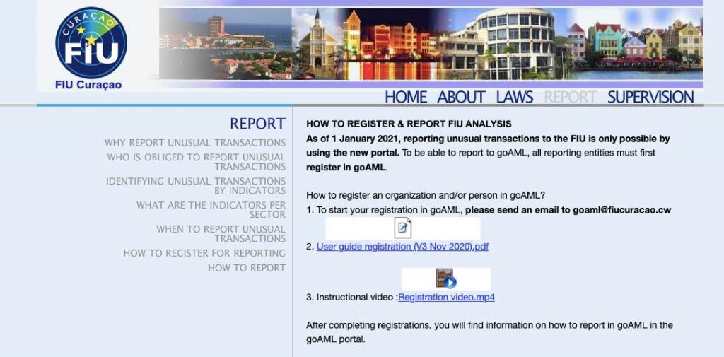 FIU: do not do business with customers on the sanction list