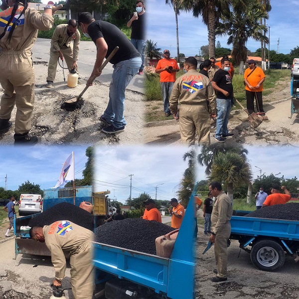 Police stop action KUMUN party